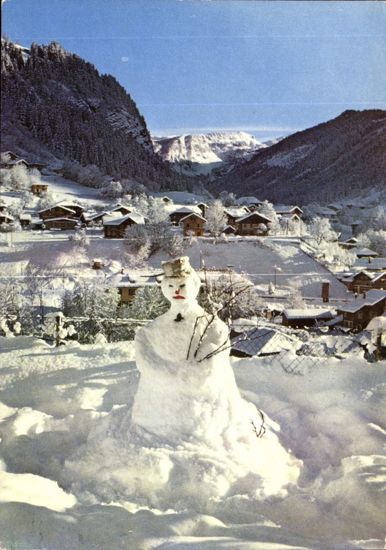 CPM Bonbomme de Neige 