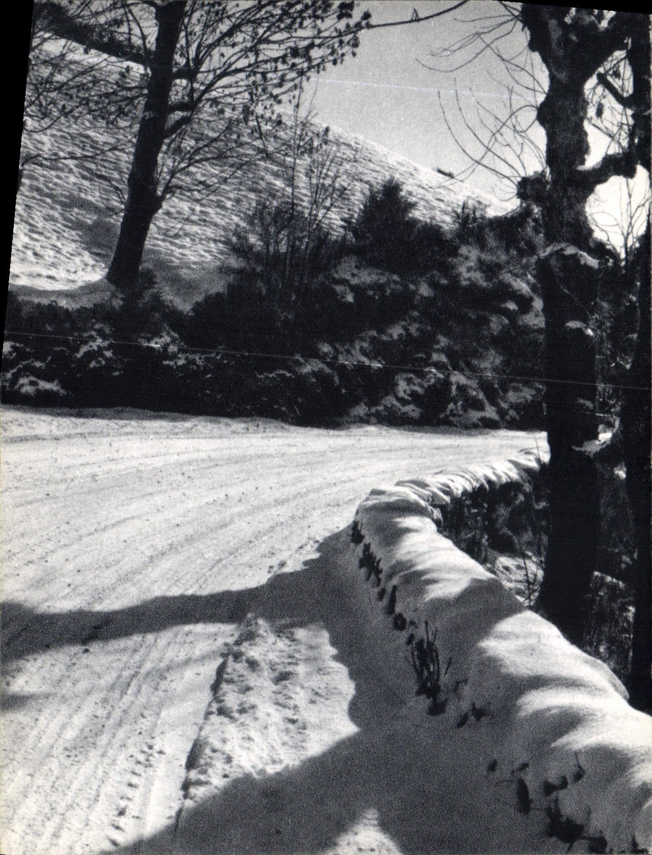 CPM Tournant dangereux epreuve Faire face avec courage et prudence 