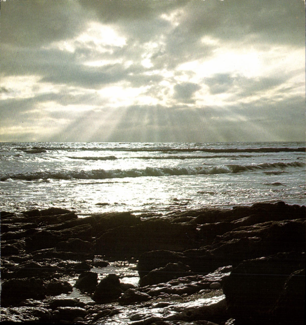 CPM Coucher de soleil sur la cote 