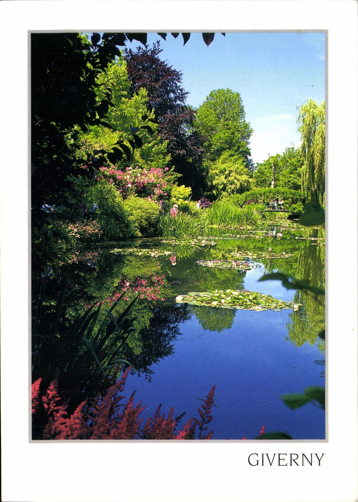 CPM Giverny Jardin de Claude Monet