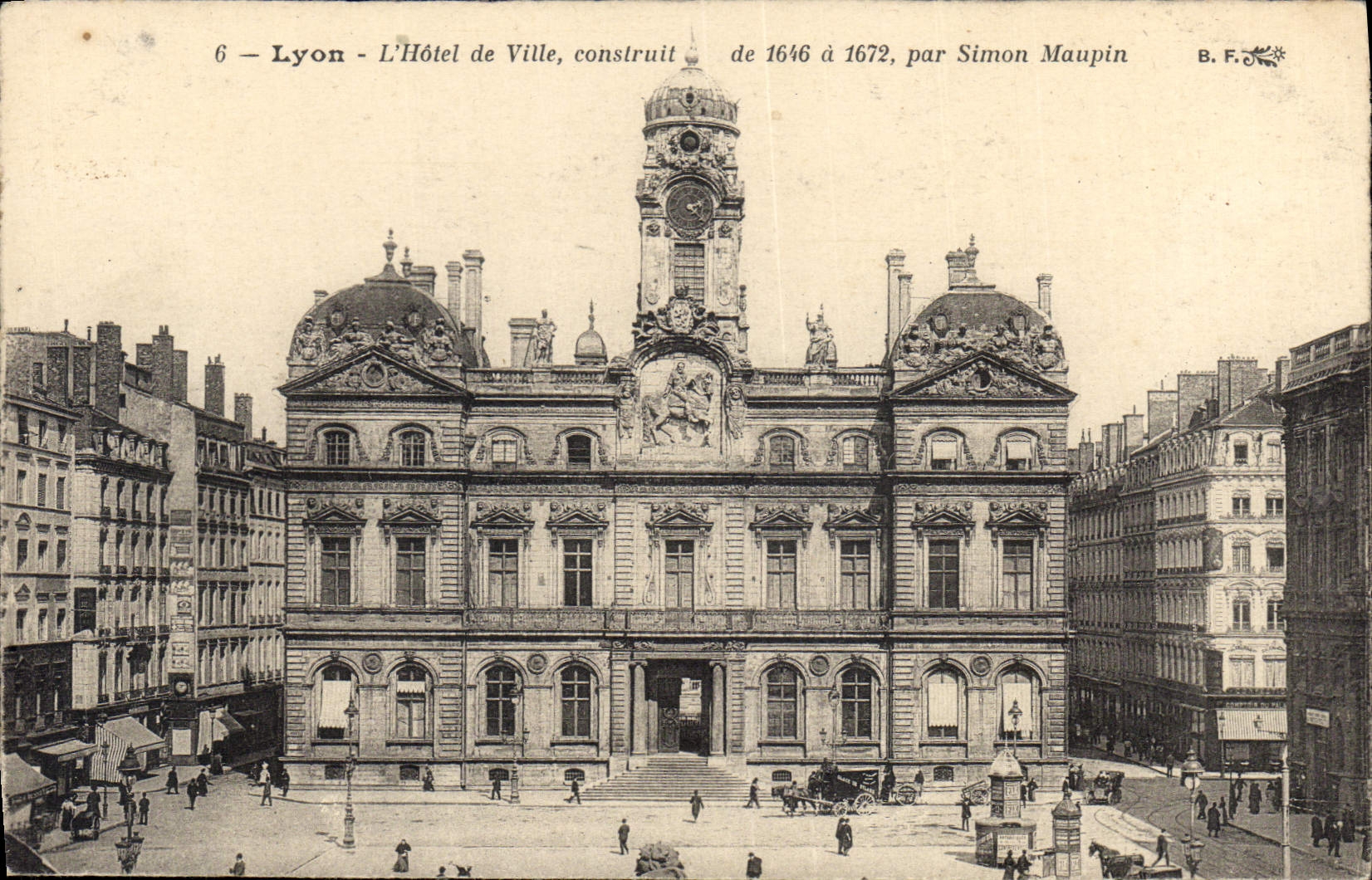 CPA Lyon L'Hotel de Ville 