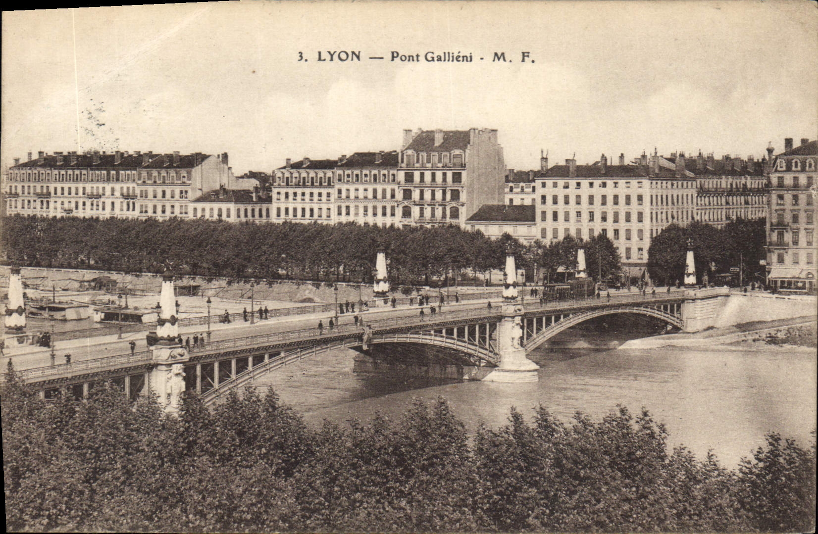 CPA Lyon Pont Gallieni 
