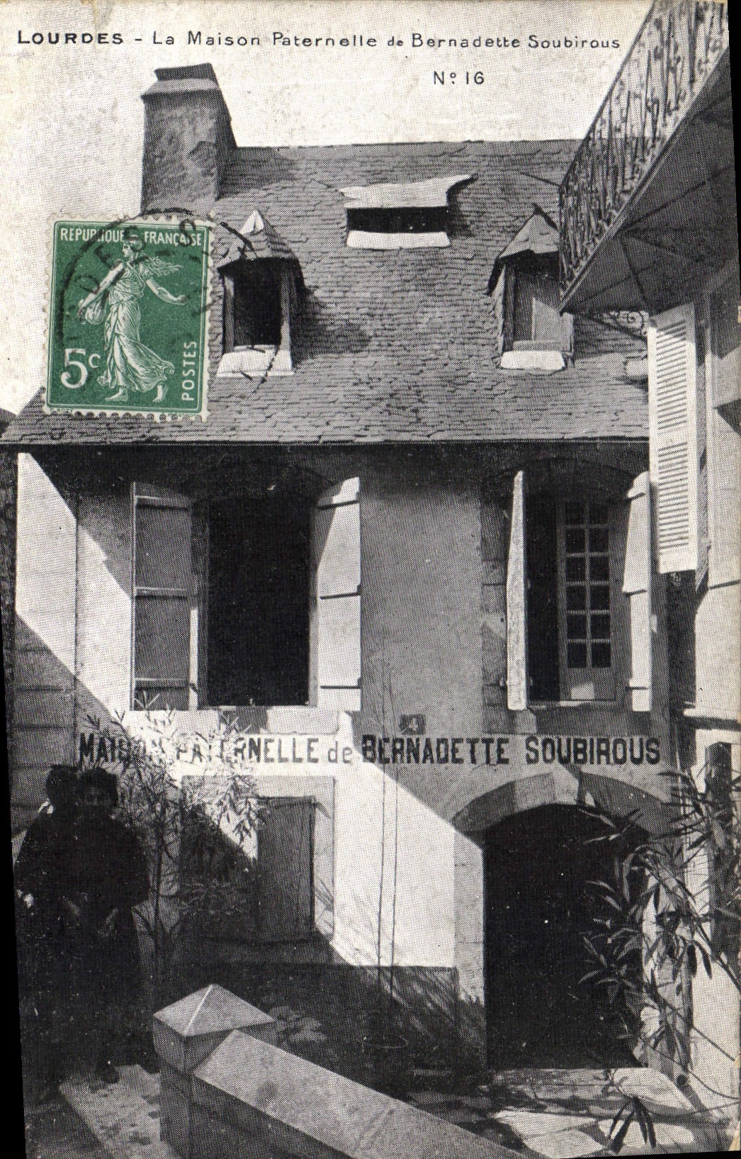 CPA Lourdes La Maison Paternelle de Bernadette Soubirous 