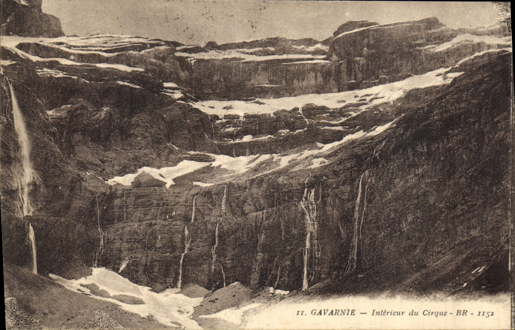 CPA Gavarnie Interieur du Cirque 