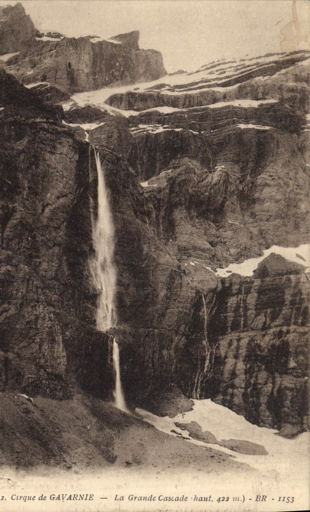 CPA Cirque de Gavarnie La Grande Cascade 