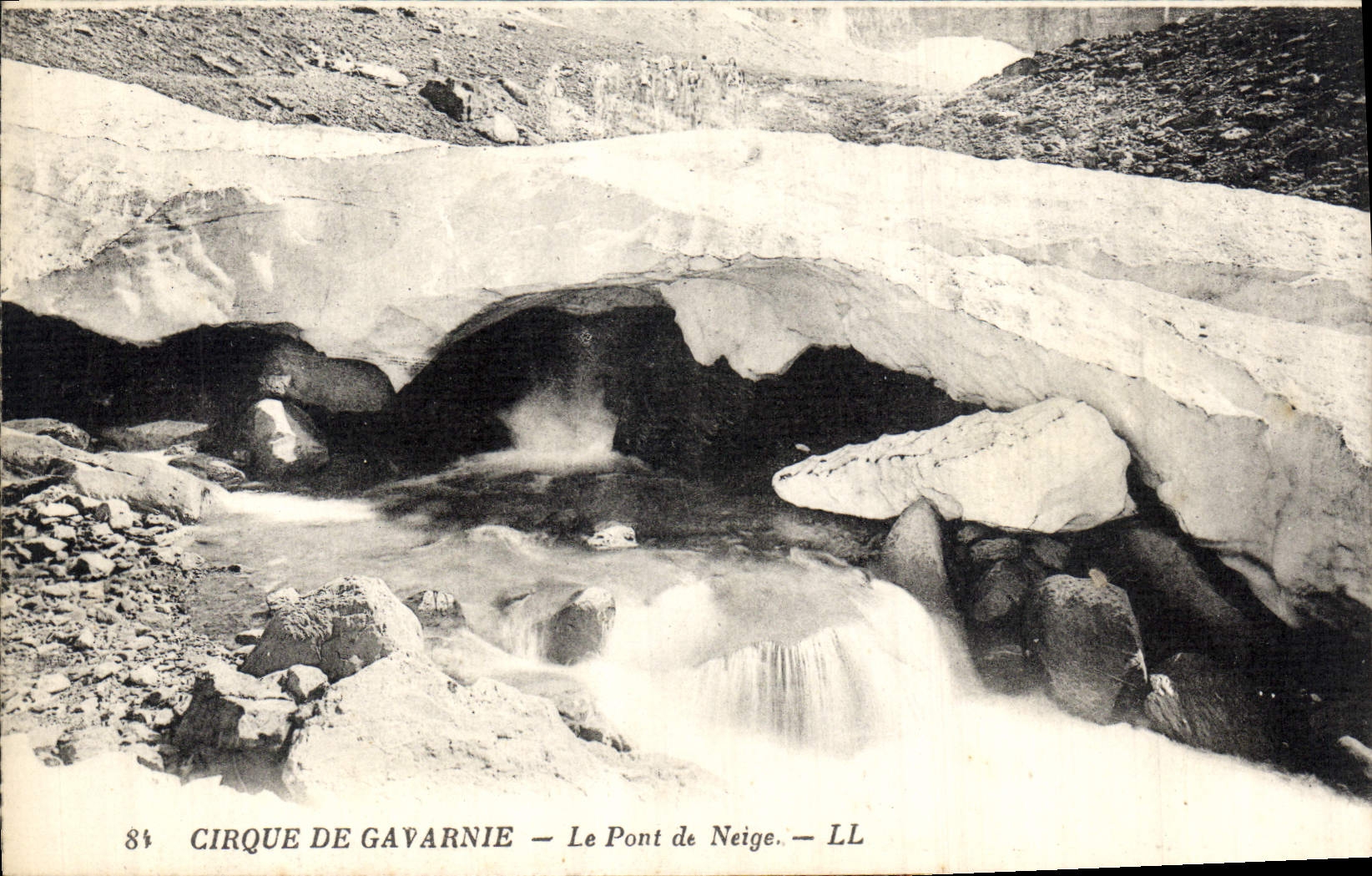 CPA Cirque de Gavarnie le Pont de Neige 