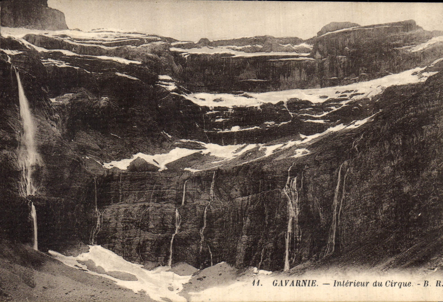 CPA Gavarnie Interieur du Cirque 