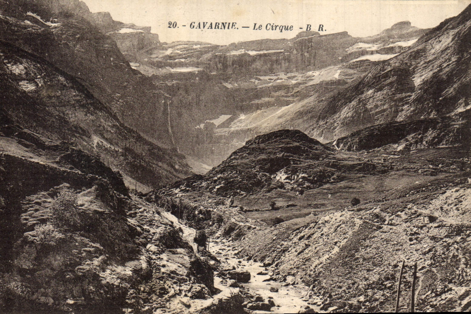 CPA Gavarnie Le Cirque 