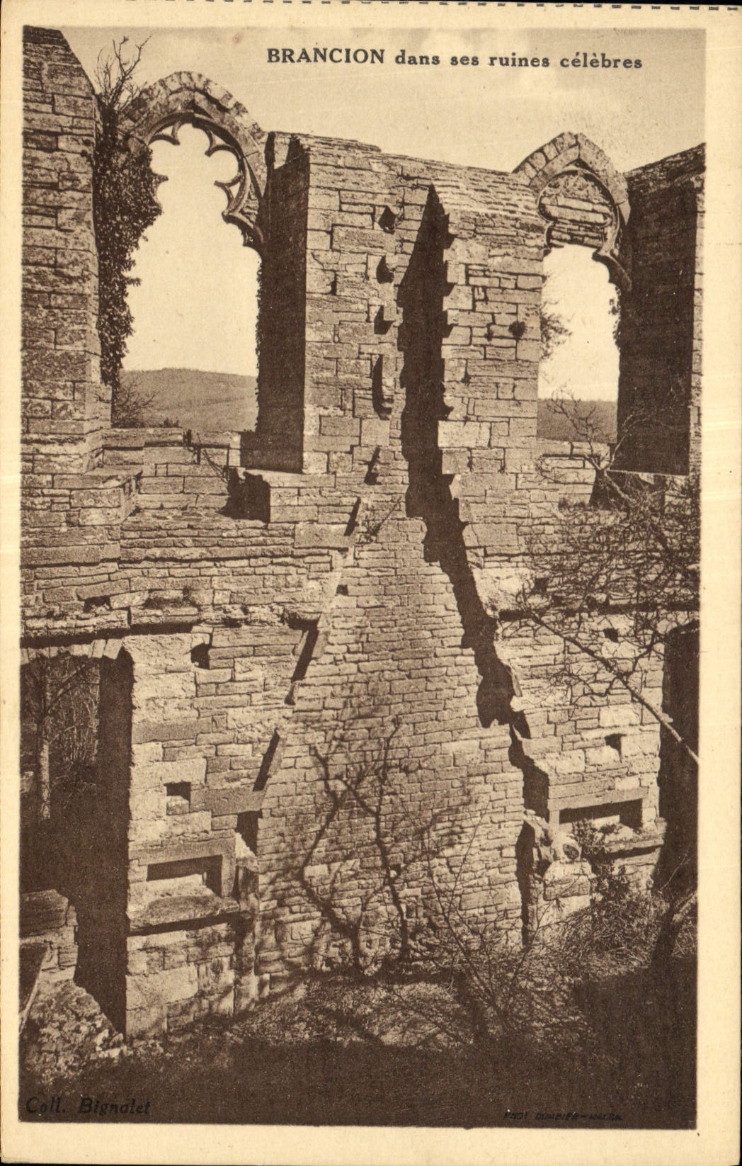 CPA Briancon dans ses ruines celebres 