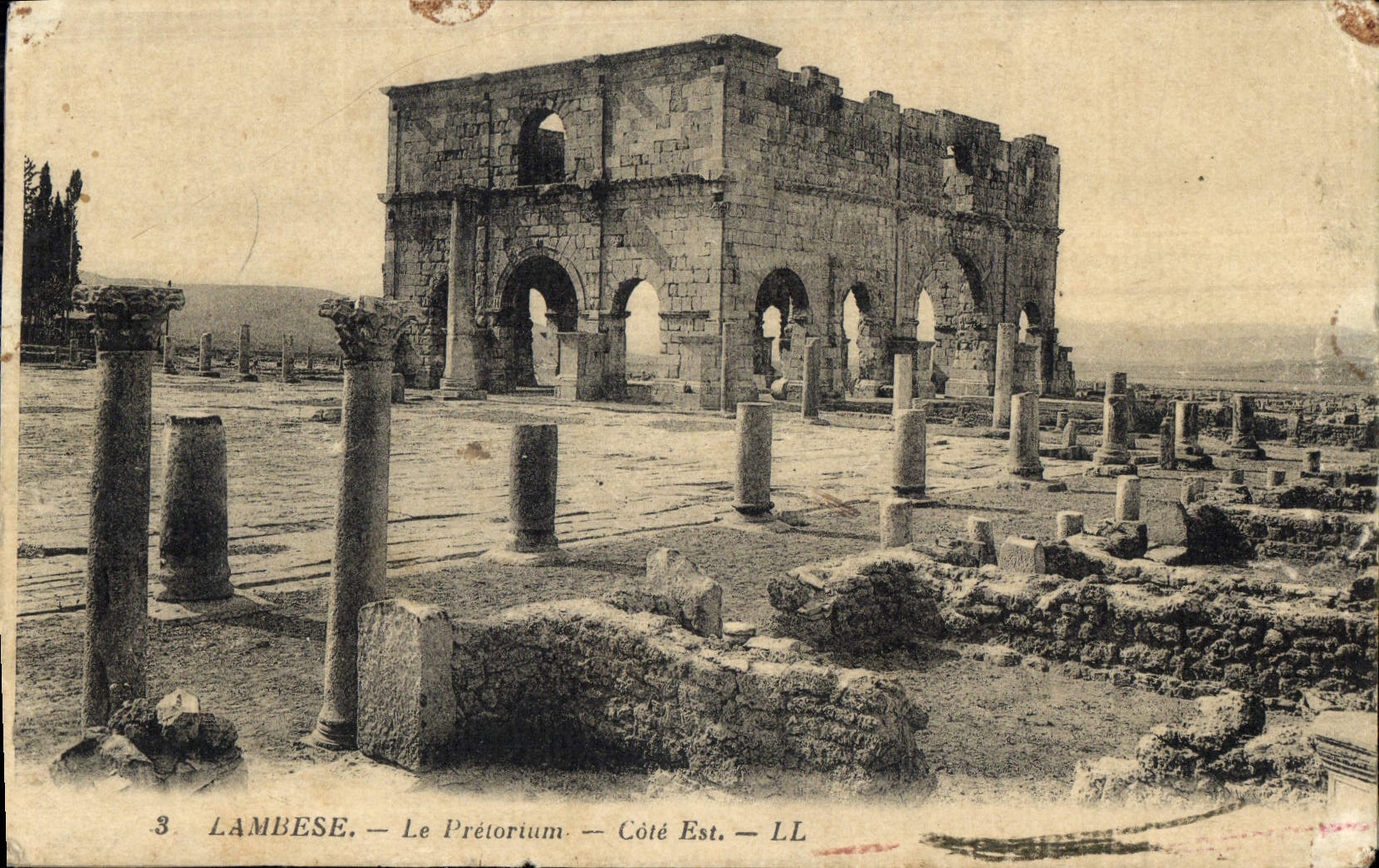 CPA Lambese Le Pretorium Cote Est 