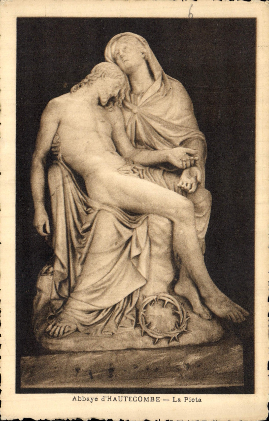 CPA Abbaye d'Hautecombe La Pieta 