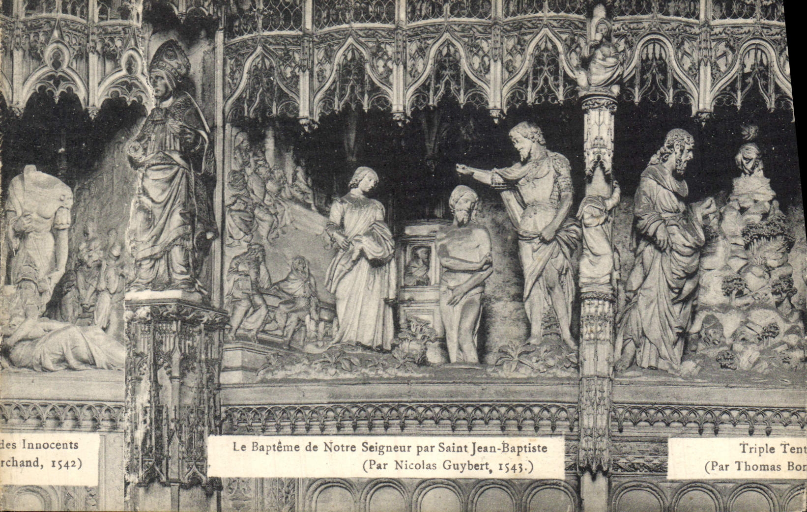 CPA Le Bapteme de Notre Seigneur par Saint Jean Baptiste Chartres