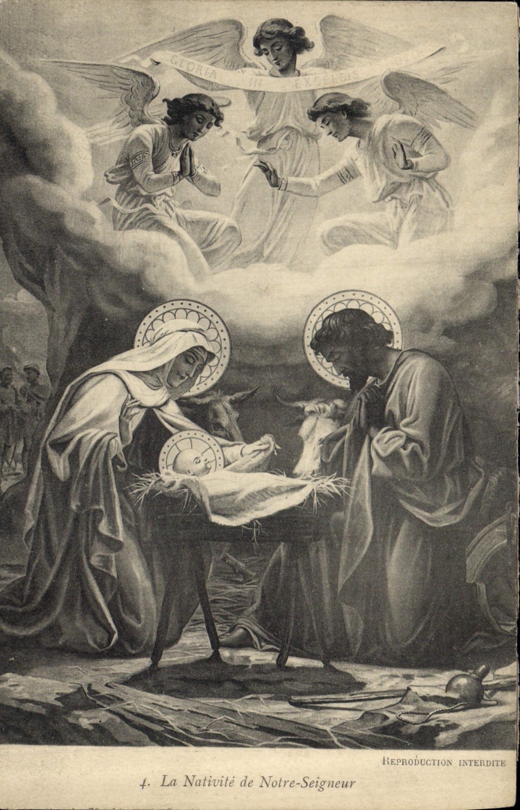 CPA La Nativite de Notre Seigneur 