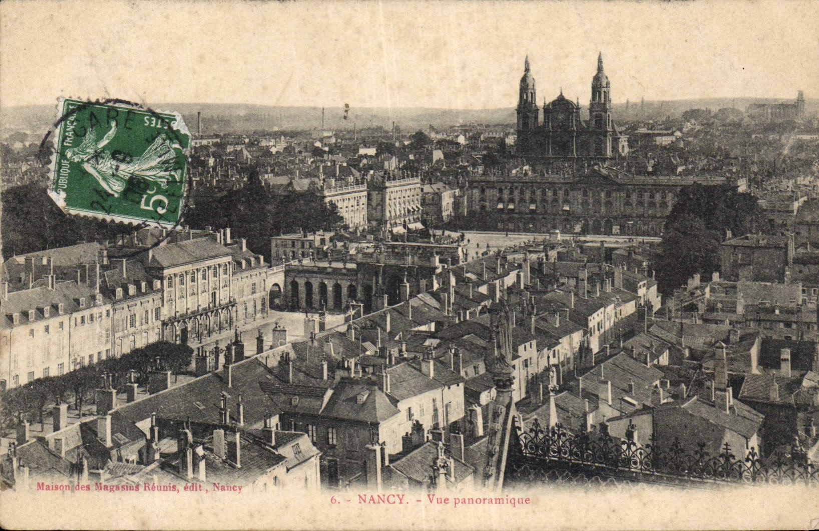 CPA Nancy Vue panoramique 