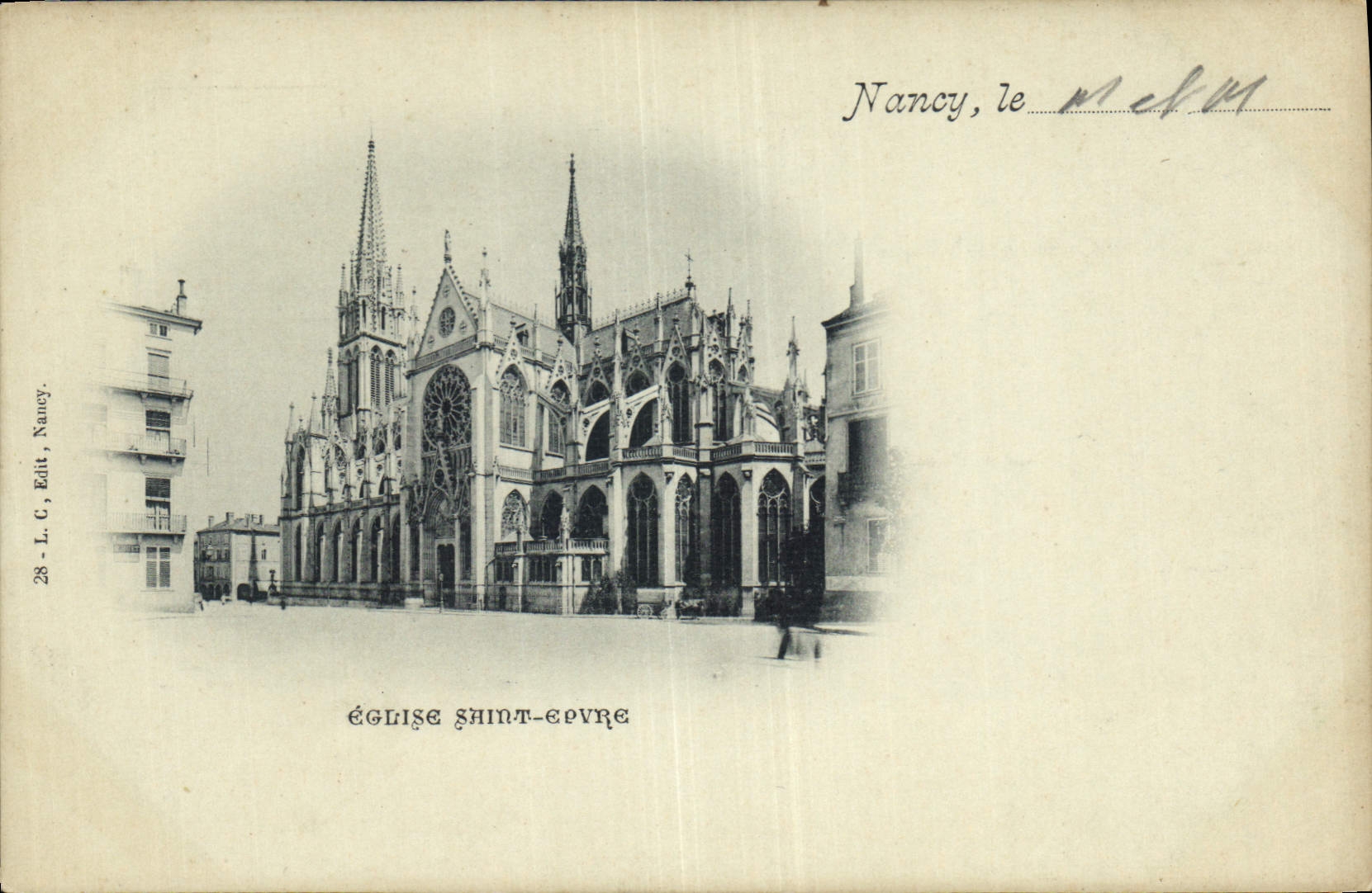 CPA Nancy Le Eglise Saint Epvre 