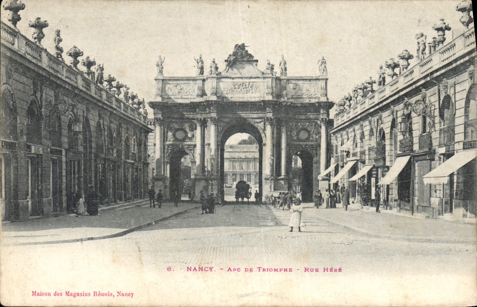 CPA Nancy Arc de Triomphe 