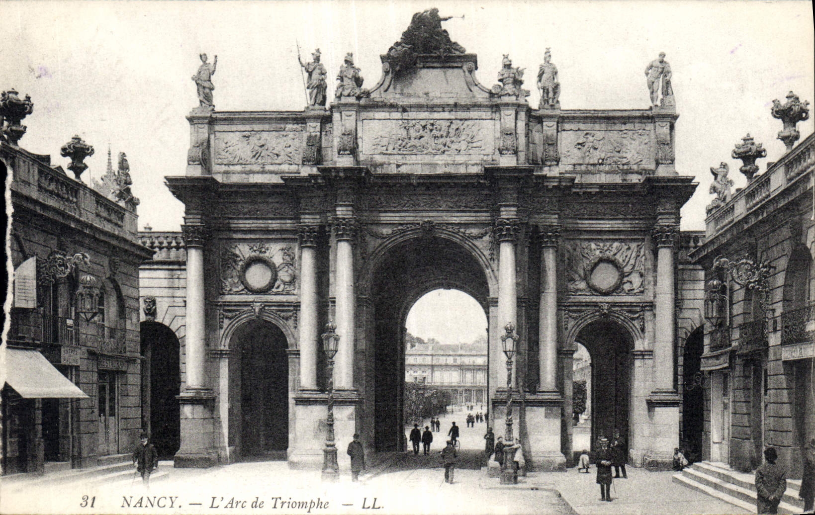 CPA Nancy L'Arc de Triomphe 