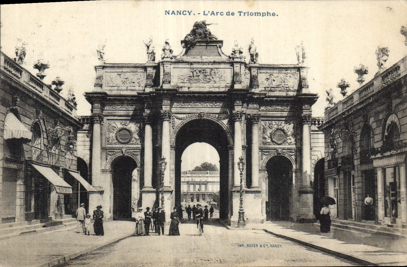 CPA Nancy L'Arc de Triomphe 