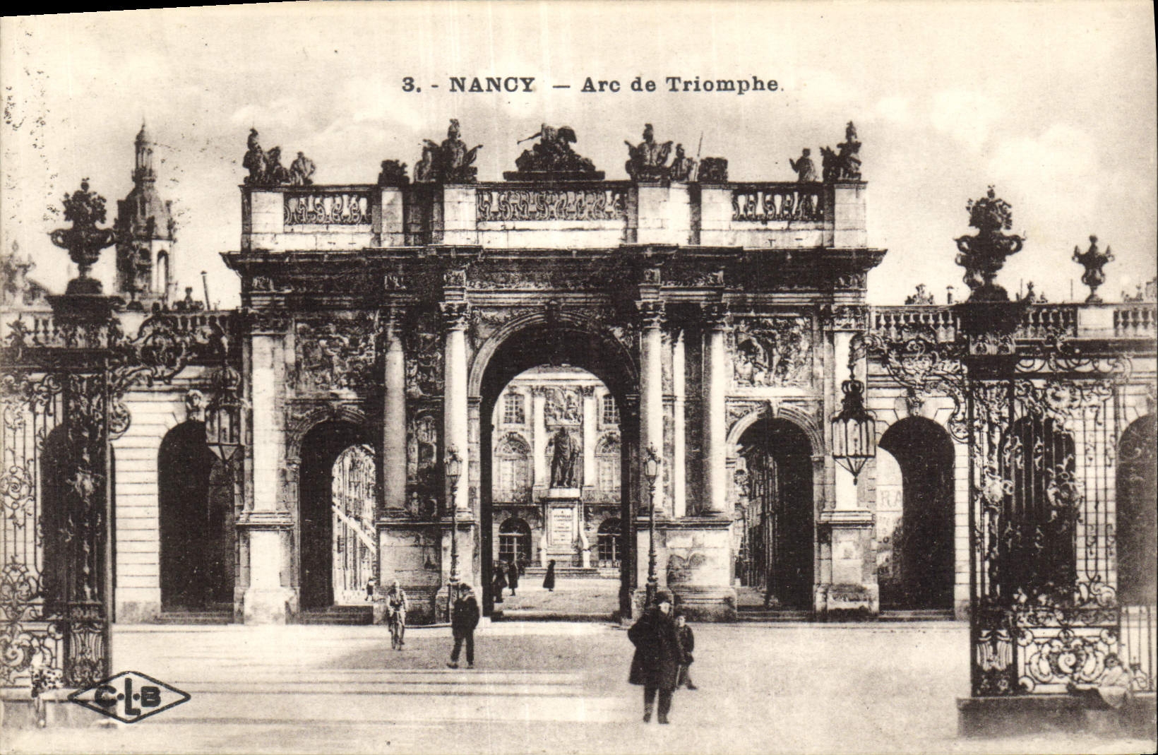 CPA Nancy L'Arc de Triomphe 