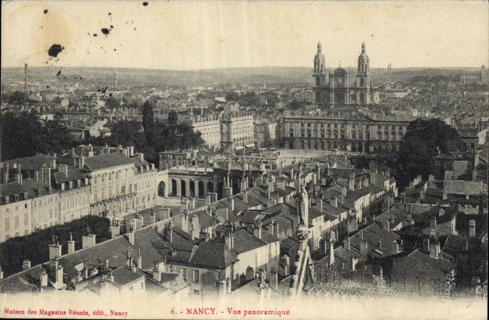 CPA Nancy Vue panoramique 