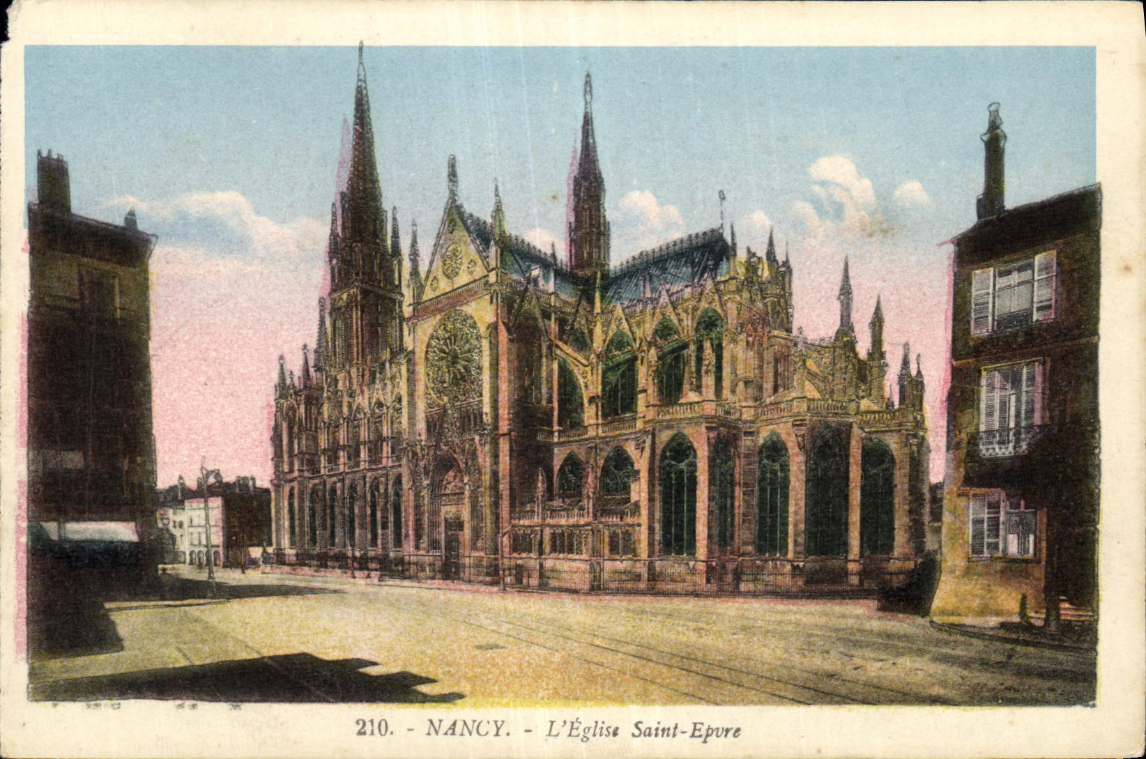 CPA Nancy L'Eglise saint Epvre 