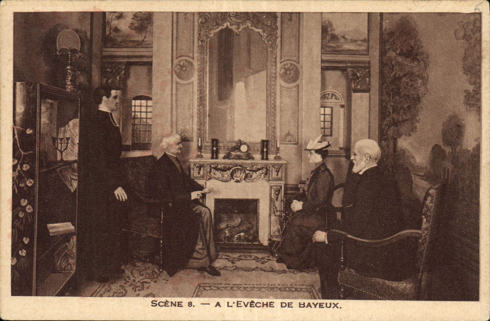 CPA A L'Eveche de Bayeux 