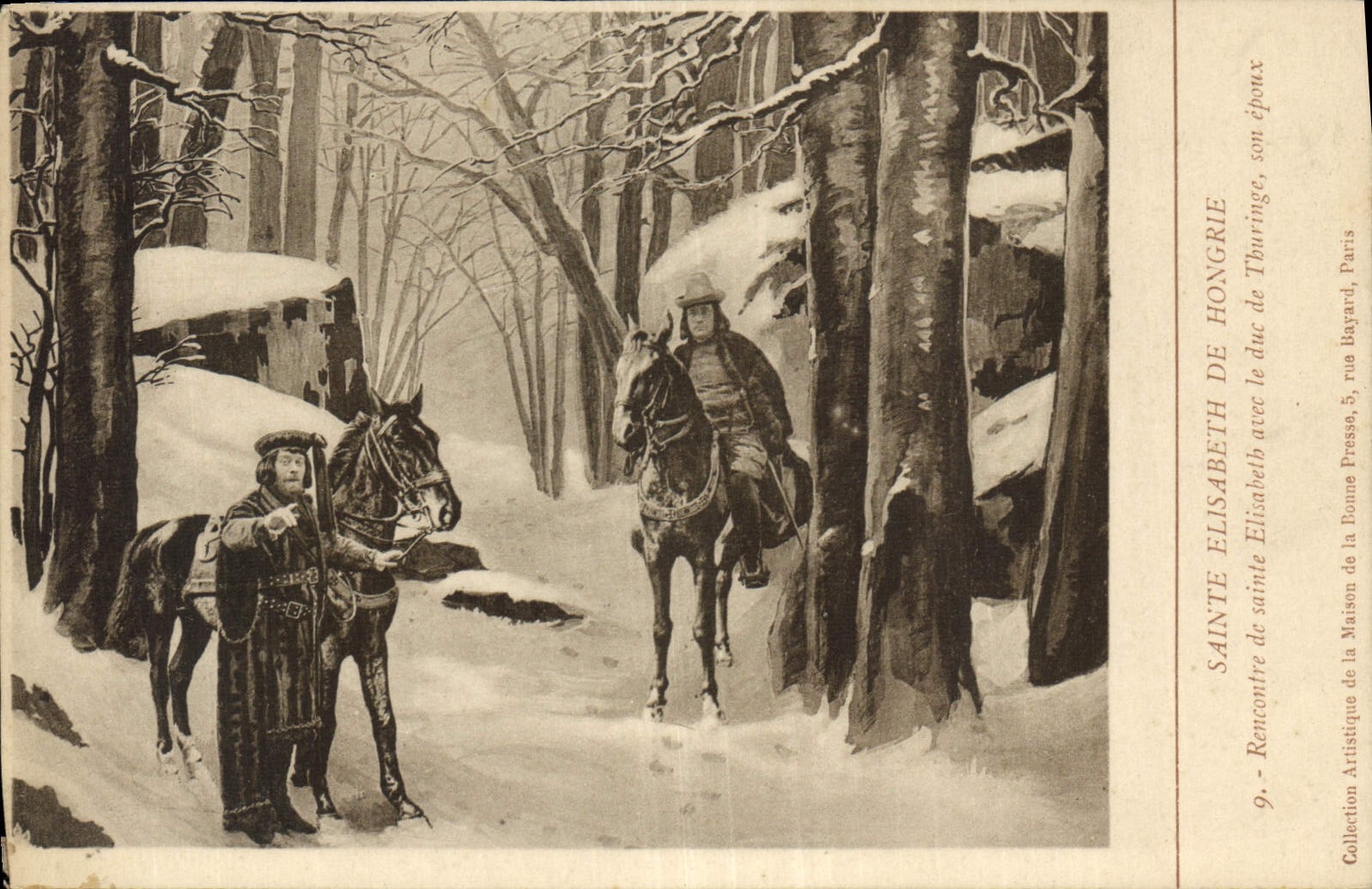 CPA Sainte Elisabeth de Hongrie 