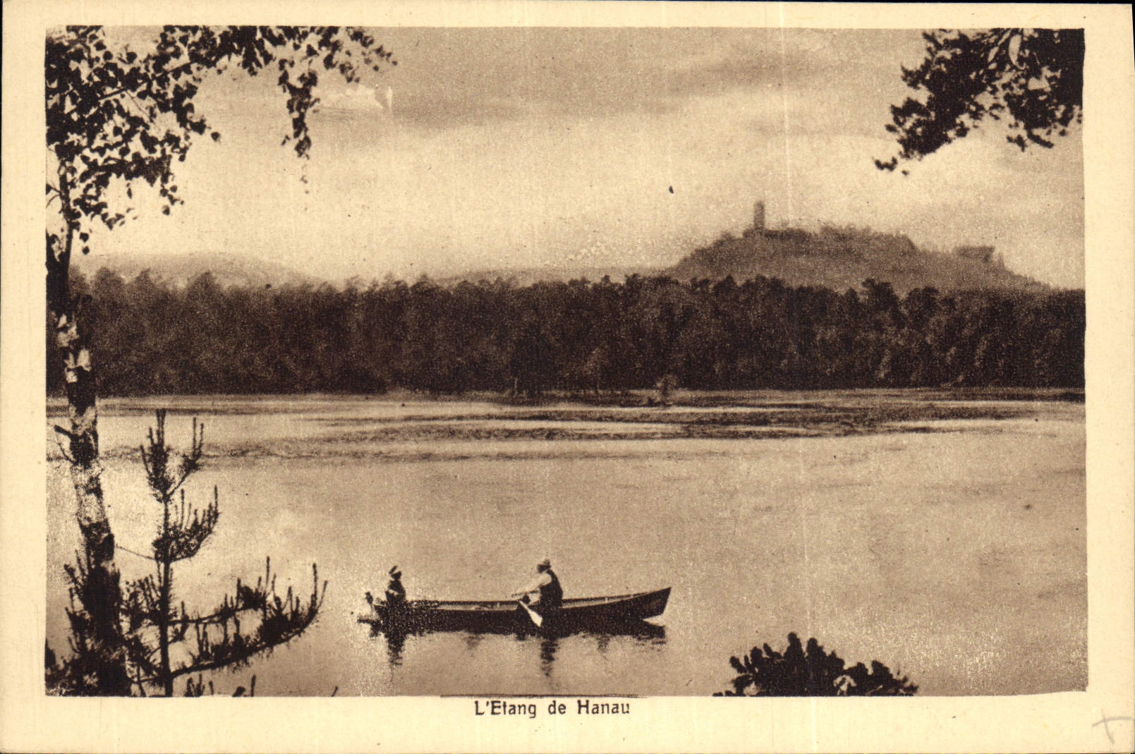 CPA L'Etang de Hanau 