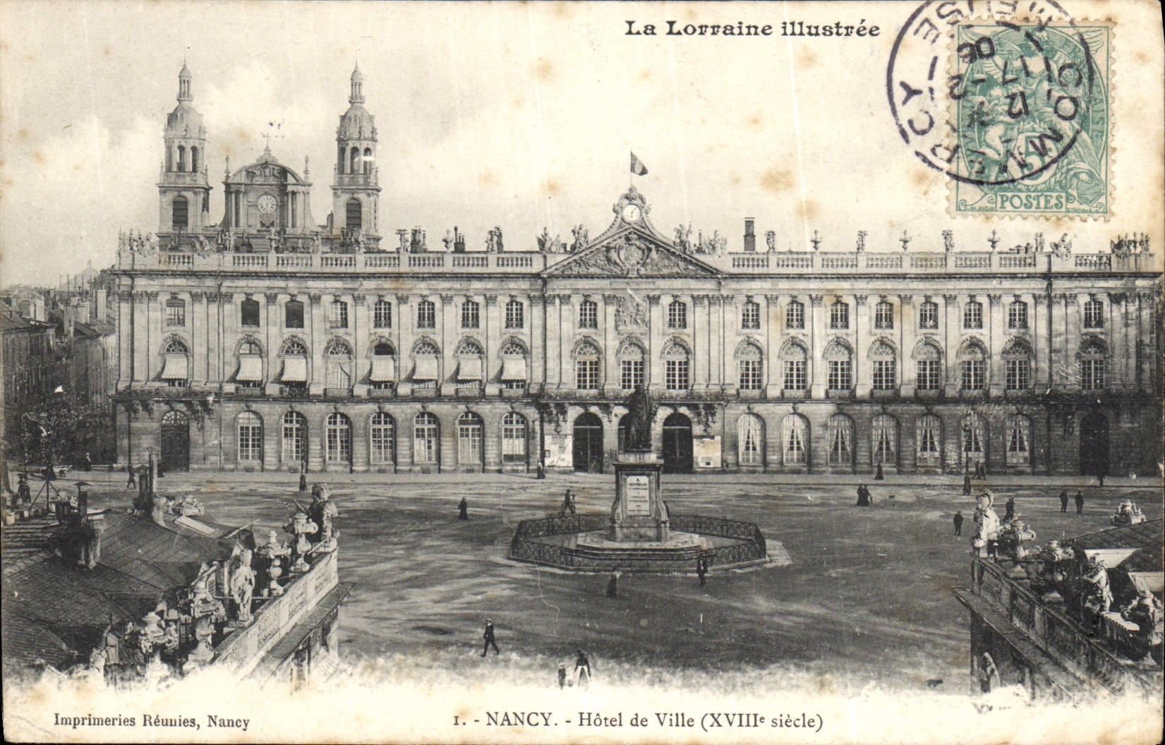 CPA Nancy  hotel de Ville 