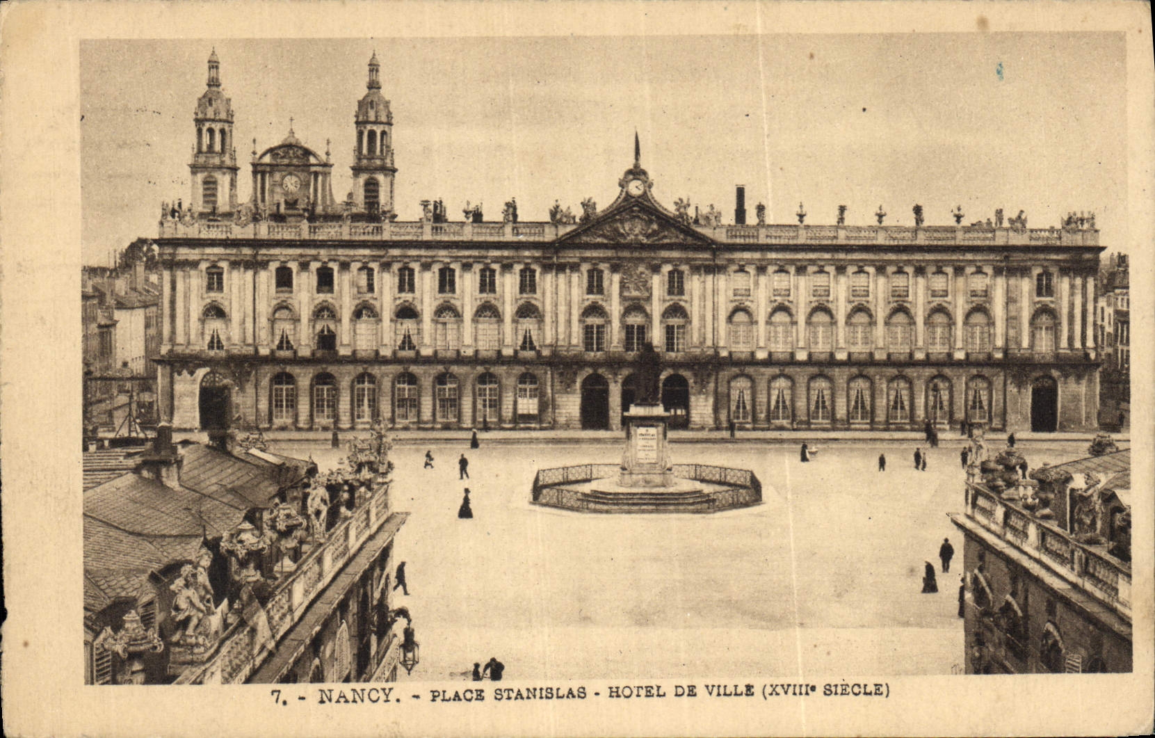 CPA Nancy  Place Stanislas Hotel de Ville 