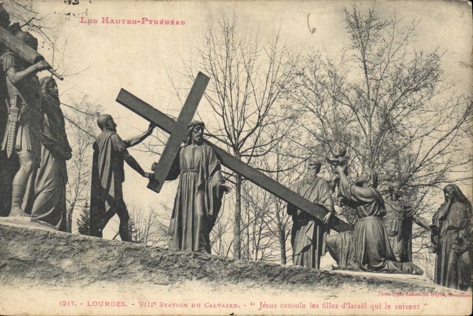 CPA Lourdes Station du Calvaire 