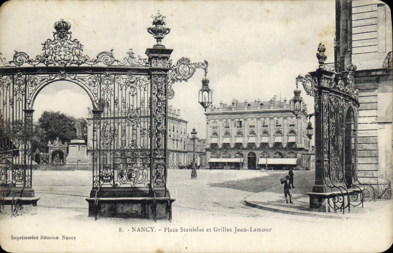 CPA Nancy Place Stanisles et Jean Lamour 