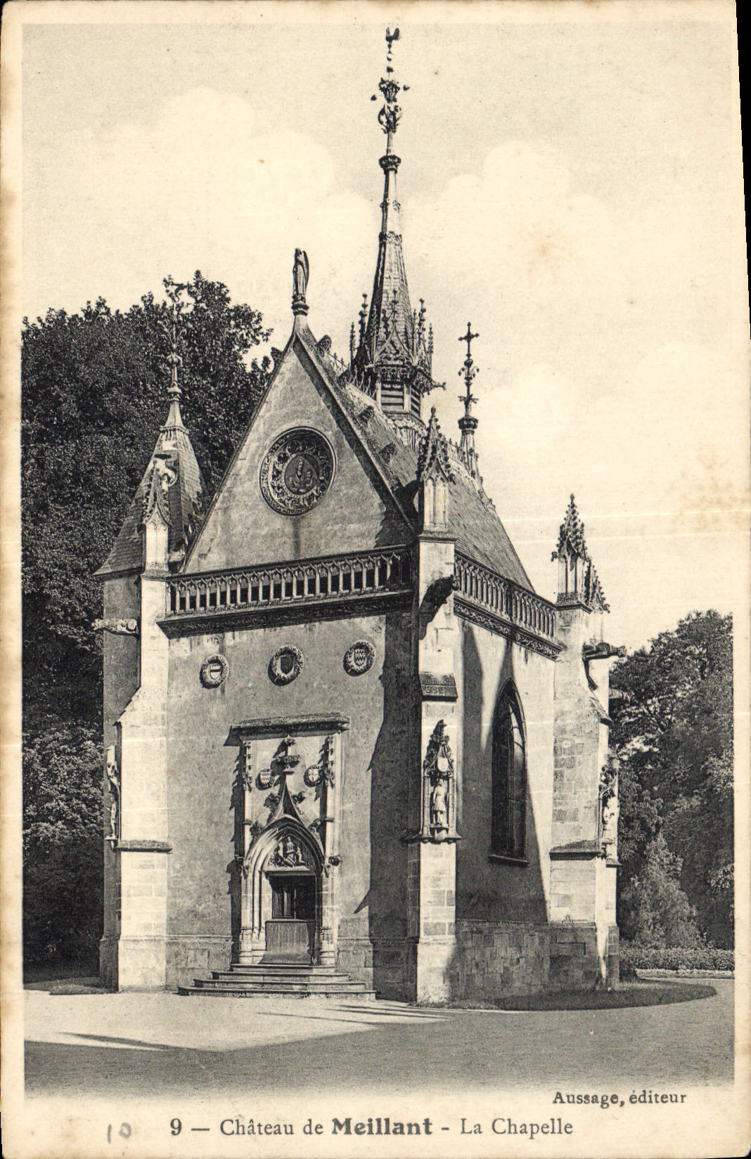 CPA Chateau de Meillant La Chapelle 