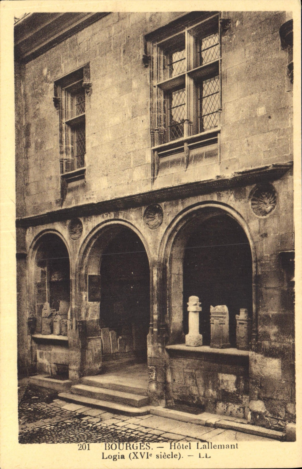 CPA Bourges Hotel Lallemant Logia 