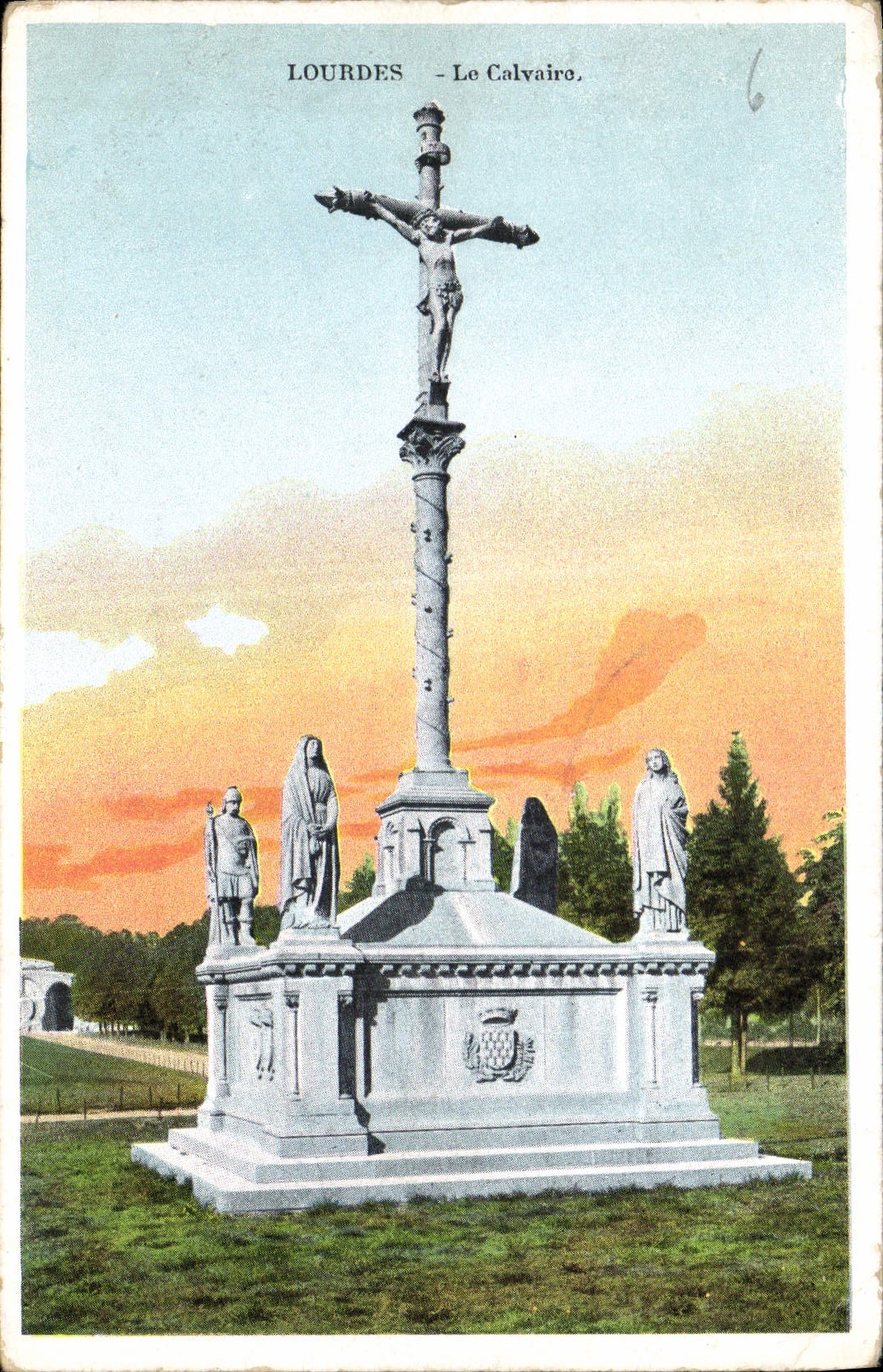 CPA Lourdes Le Calvaire 