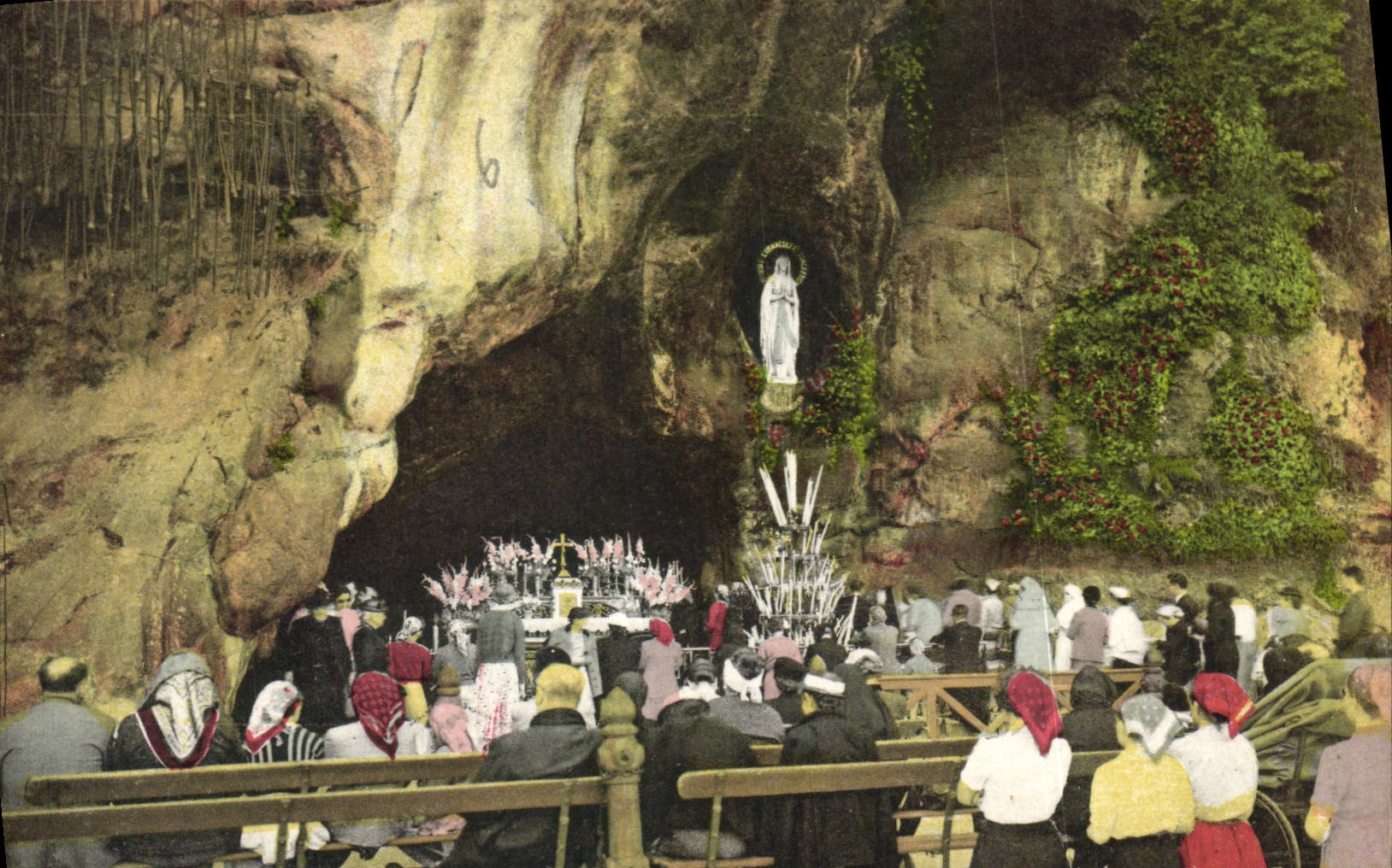 CPA Lourdes La Grotte 