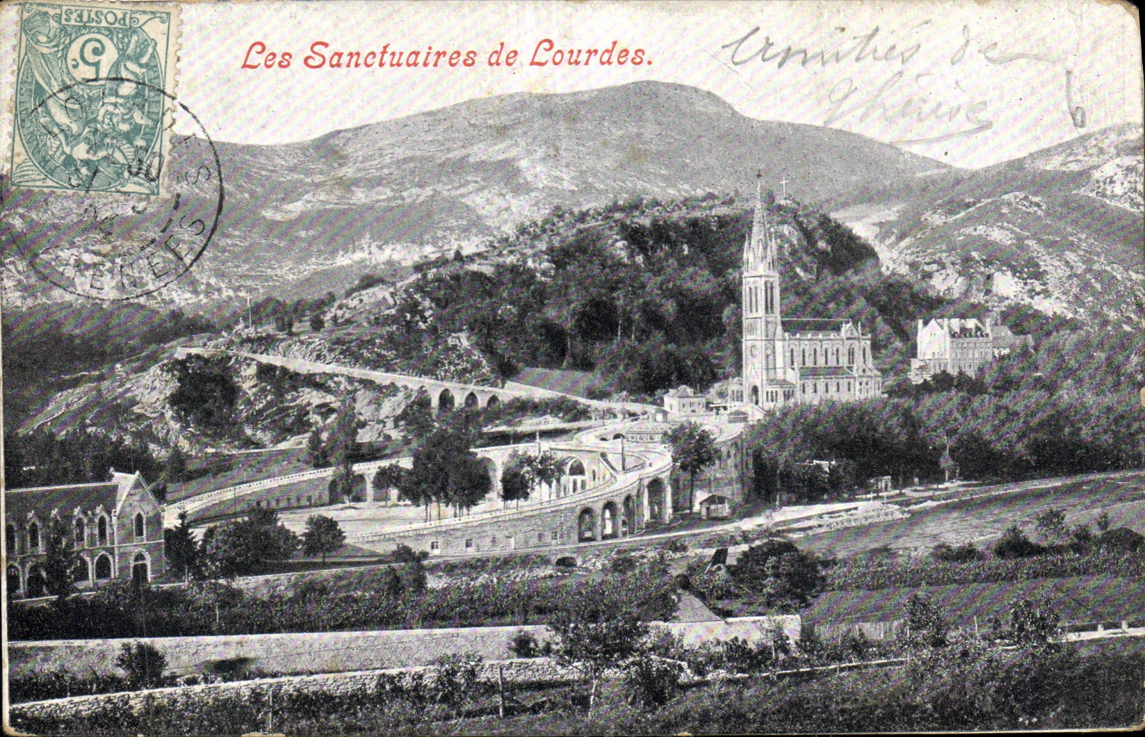 CPA Les Sanctuaires de Lourdes 
