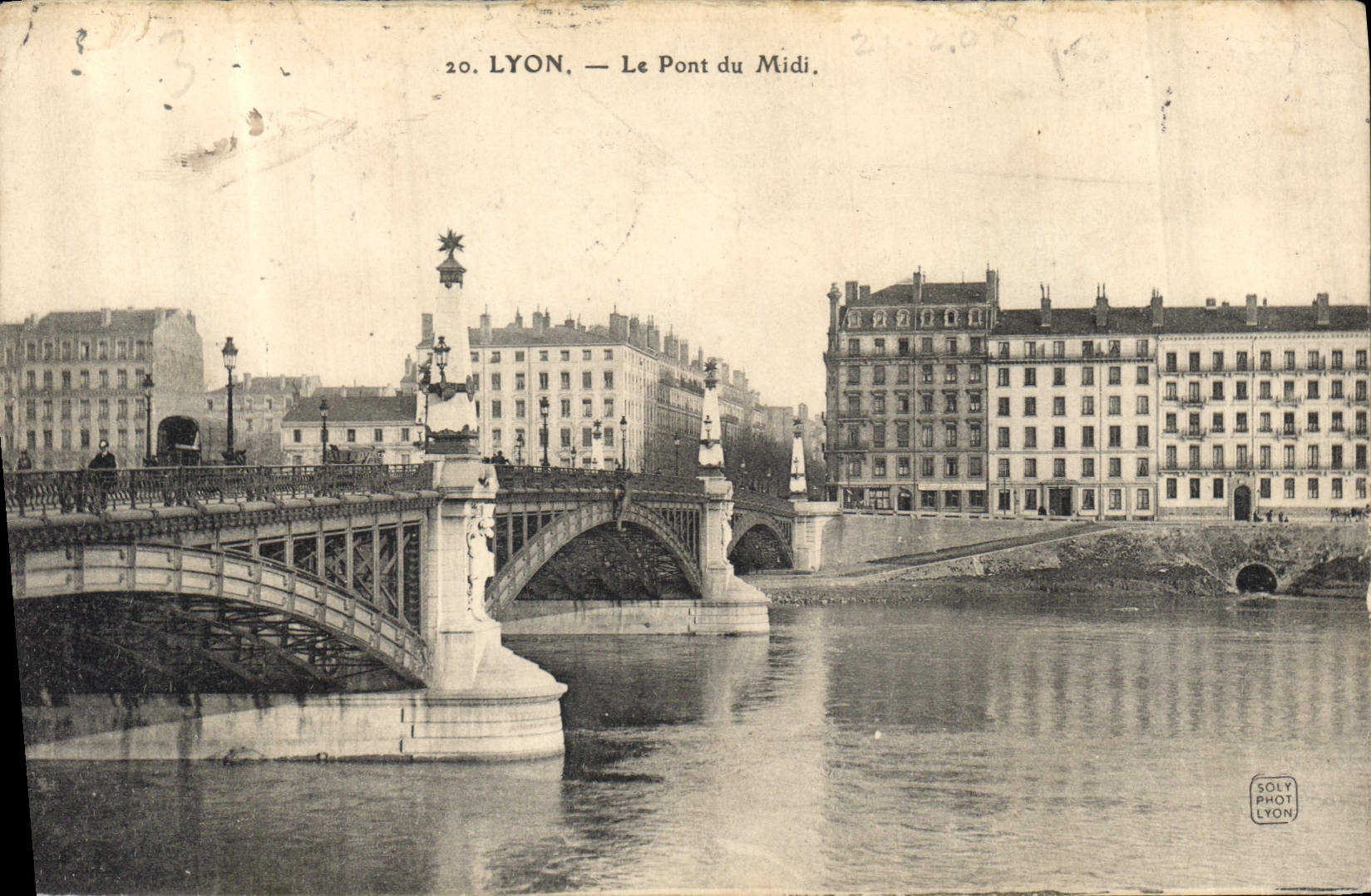 CPA Lyon Le Pont du Midi 