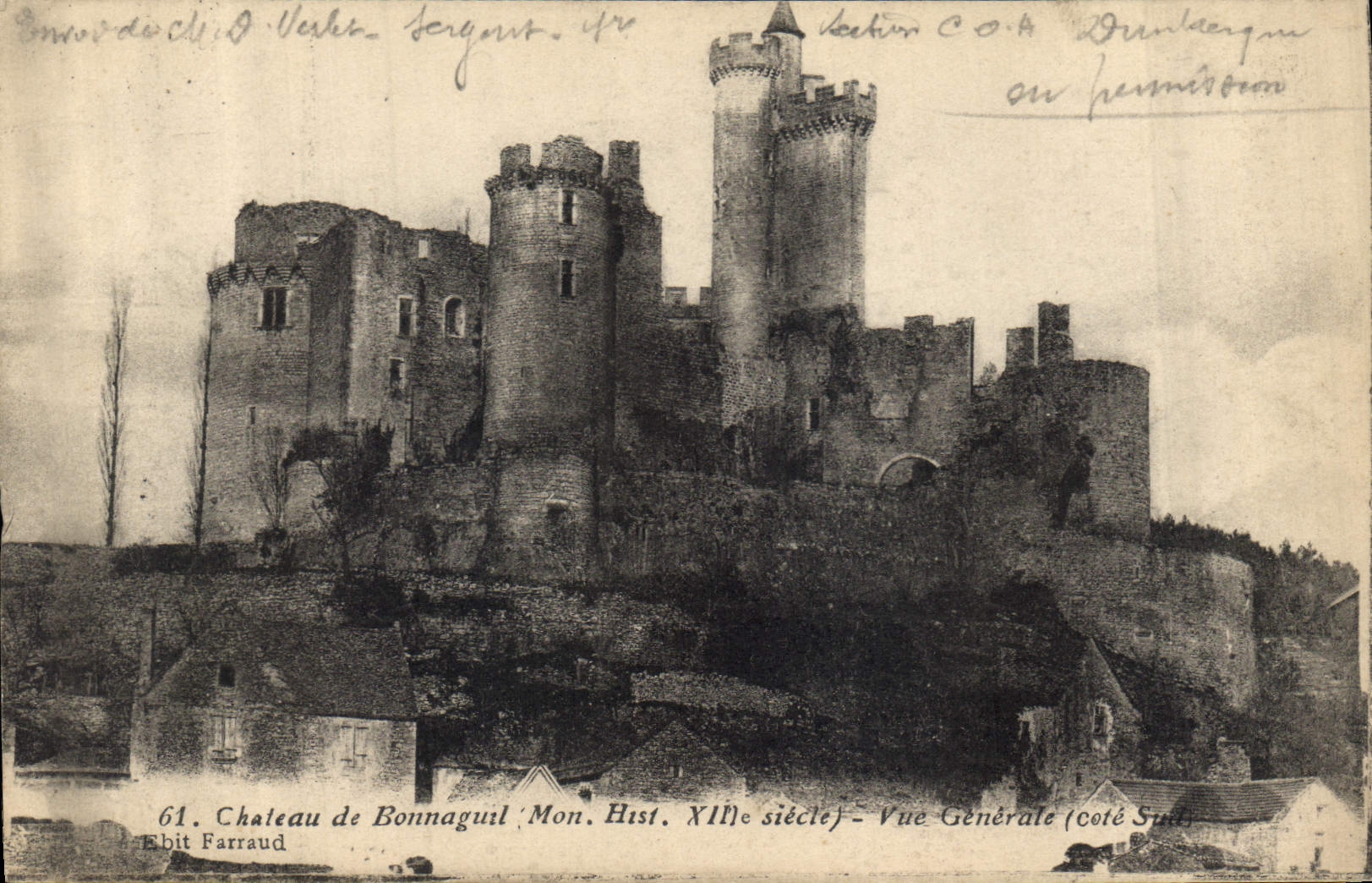 CPA Chateau de Bonnaguil Mon 
