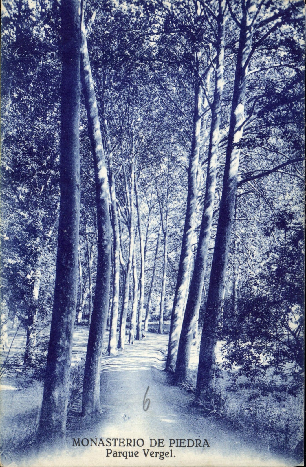 CPA Monasterio de Piedra Parque Vergel