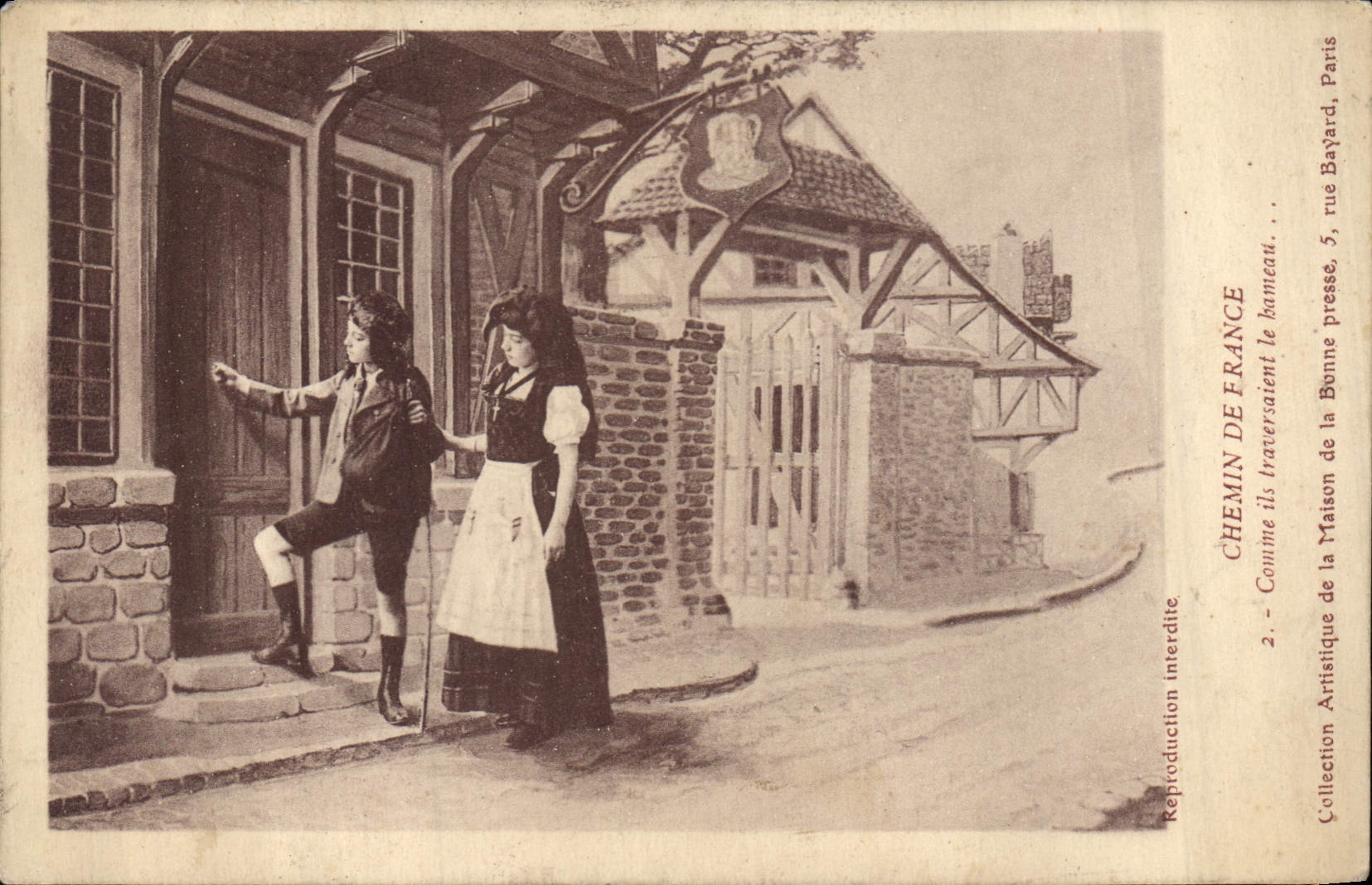 CPA Chemin de France 