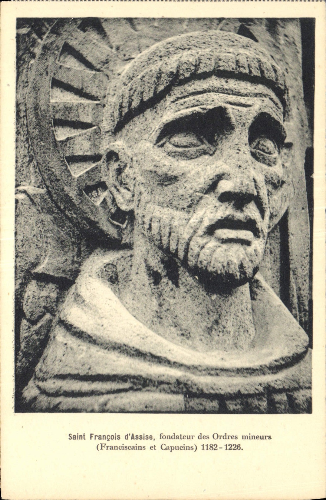 CPA Saint Francois d'Assise fondateur des Ordres mineurs
