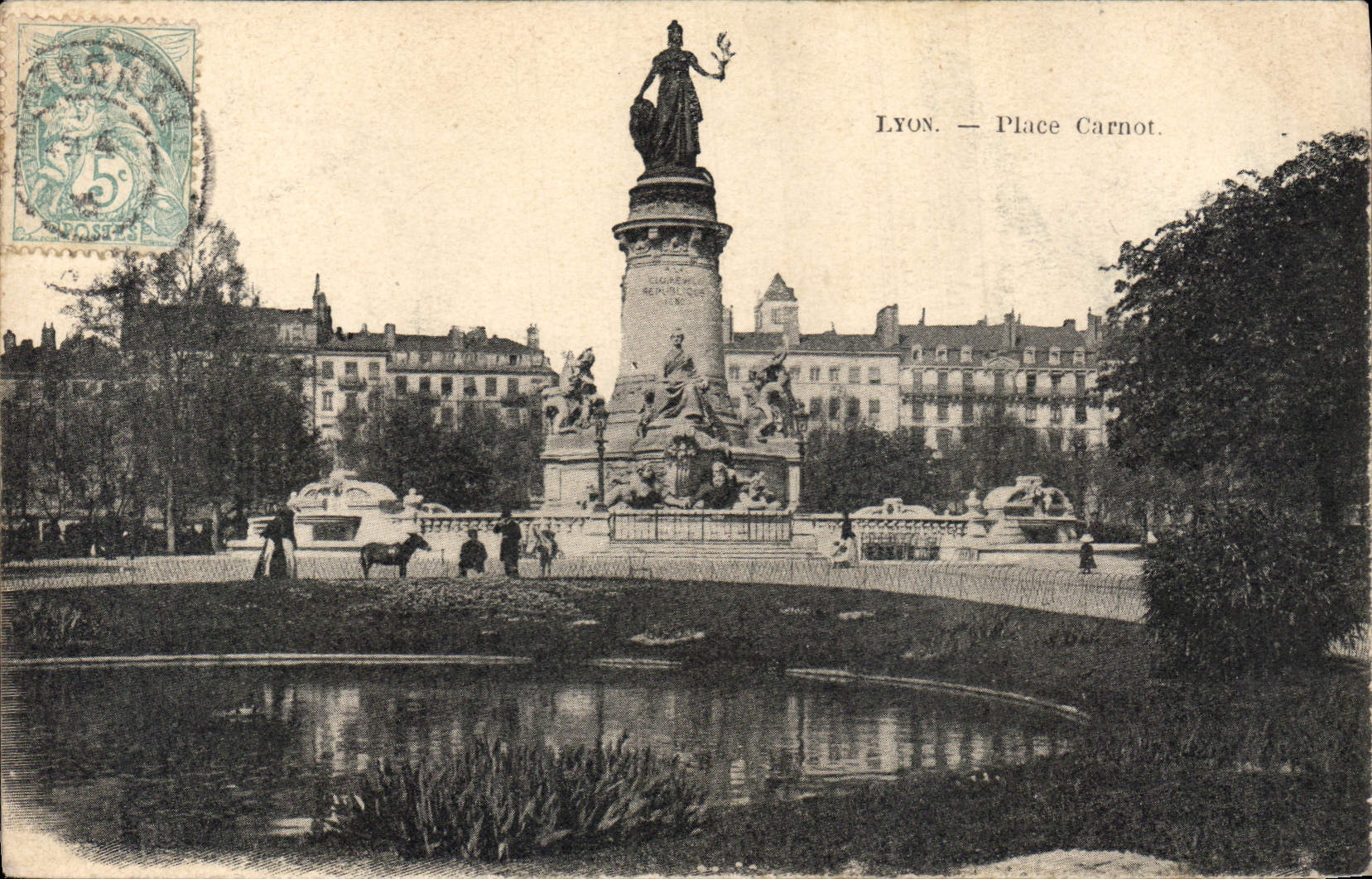 CPA Lyon  Place Carnot 