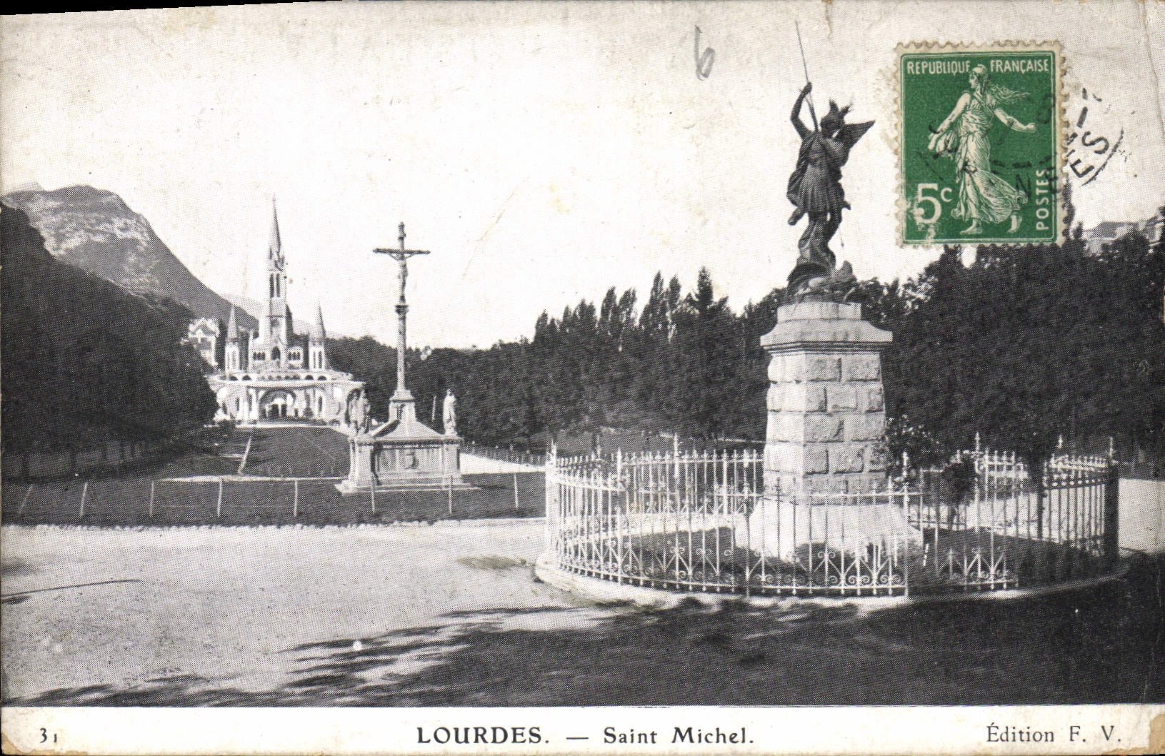 CPA Lourdes Saint Michel 