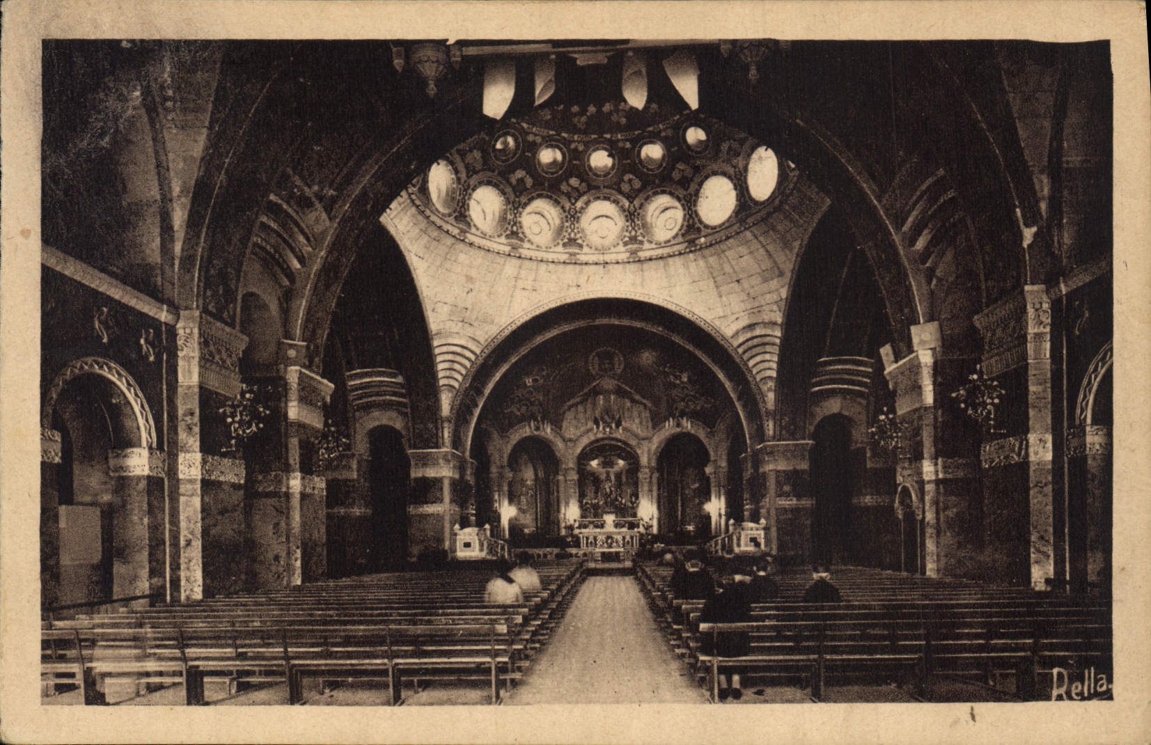 CPA Lourdes La Basilique du Rosaire 