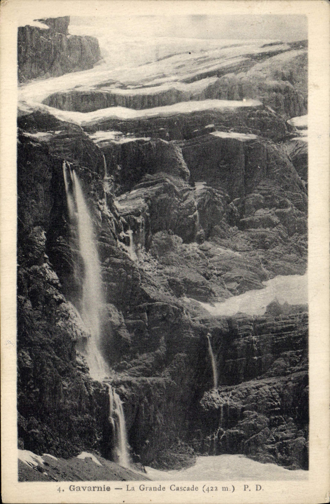 CPA Gavarnie Le Grande Cascade 