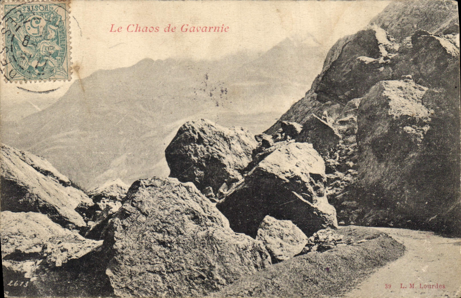 CPA Le Chaos de Gavarnie 