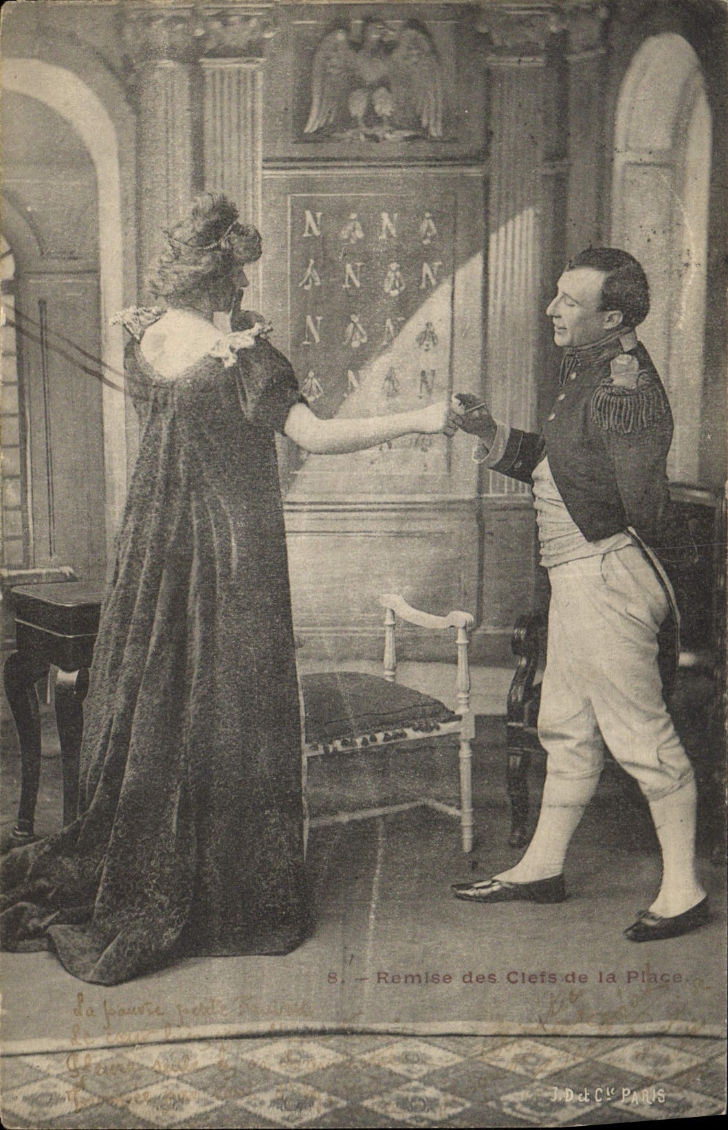 CPA Remiee des ciets de la Place Napoleon 1er