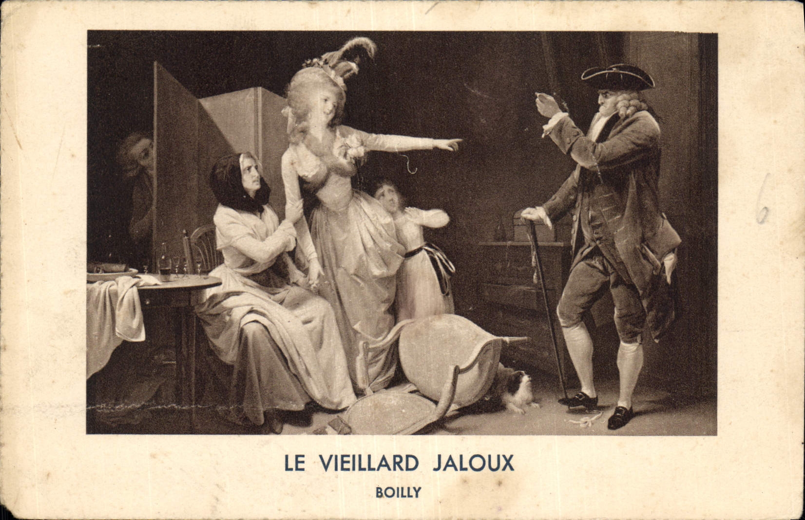 CPA Le Veillard Jaloux Boilly 