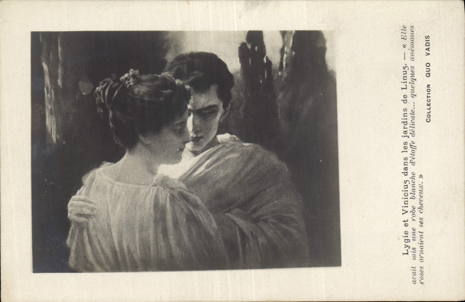 CPA Lygie et Vinicius dans les jardins de Linus 